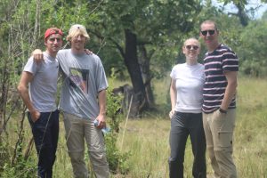 Rhino tracking at ziwa
