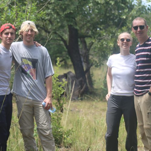 Rhino tracking at ziwa