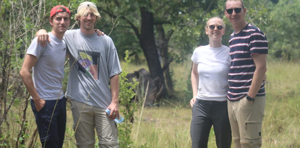 Rhino tracking at ziwa